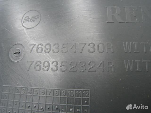 Обшивка багажника левая Renault Sandero Stepway