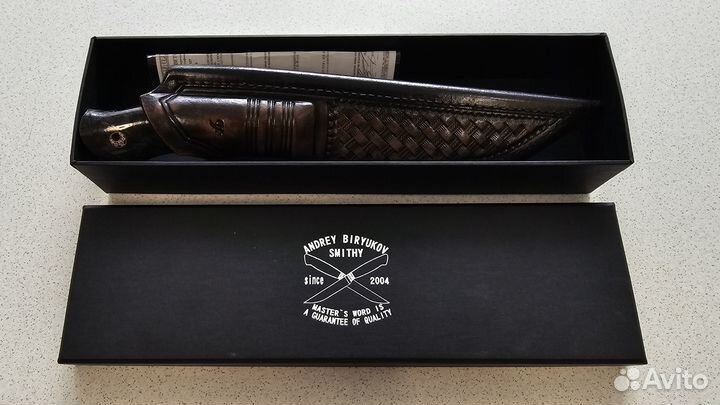 Нож Андрея Бирюкова Сталь: cpm s125v (64HRC)