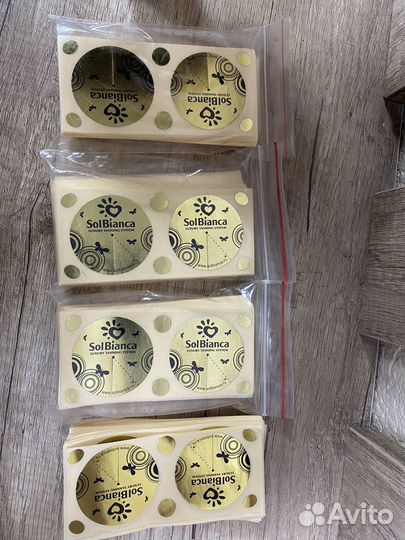 Наклейки для солярия на грудь