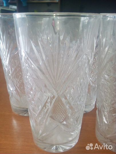 Хрустальные бокалы СССР