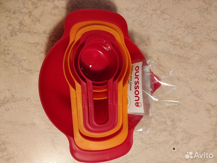 Мерные емкости набор предметов для кухни