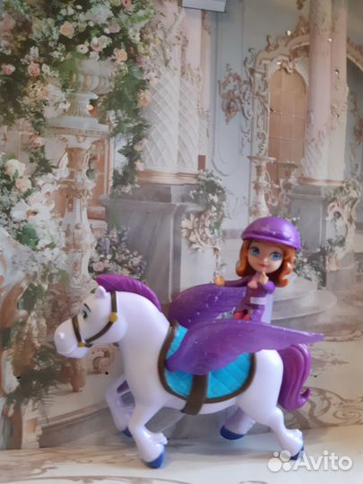 Наборы Дисней:София и Минимус, С одёжкой из резины