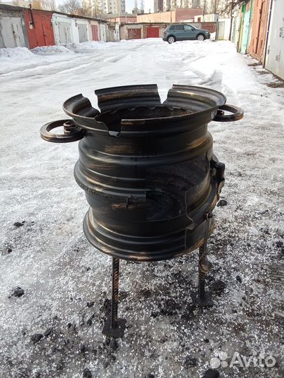 Печь под казан, мангал