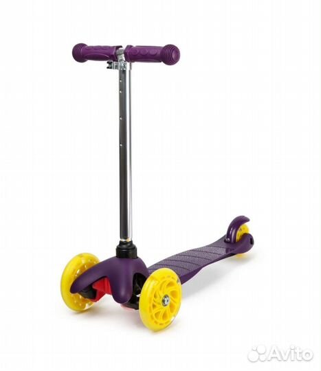 Самокат детский трехколесный новый