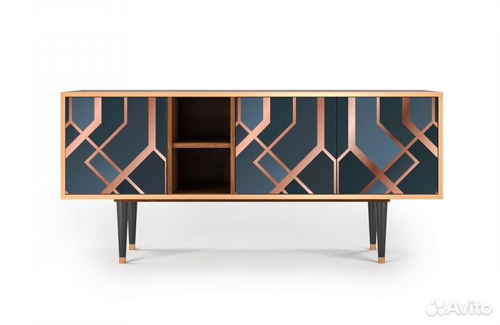 Тв-тумба T5 - Орех - Ashy 1920'