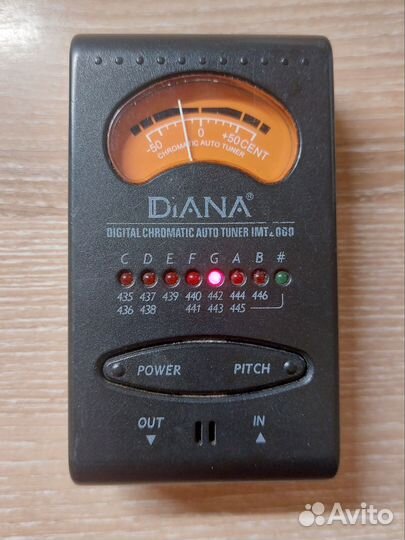 Тюнер гитарный