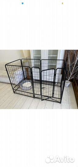 Усиленная клетка для собак