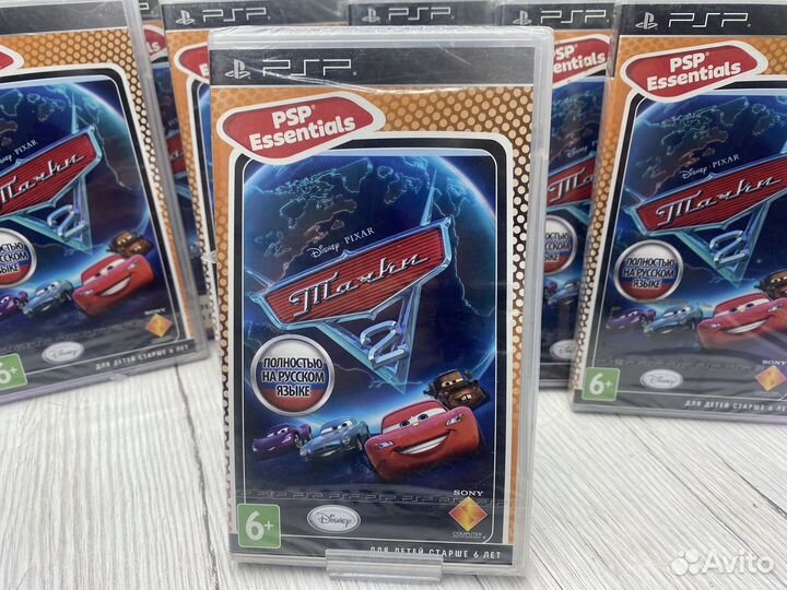 К.5535 Диск PSP Disney Pixar Тачки 2