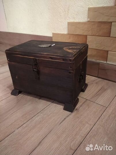 Сундучок деревянный для секретиков