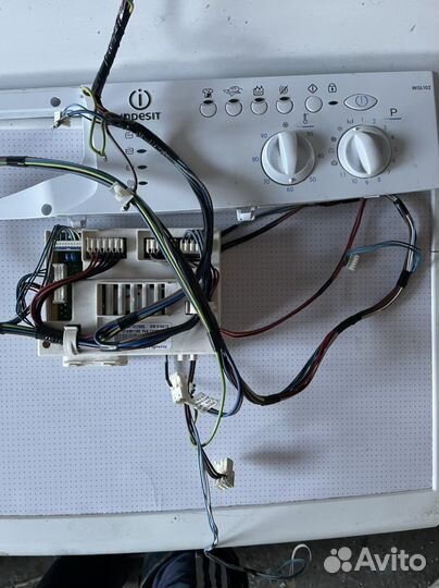 Модуль управления стиральной машины indesit