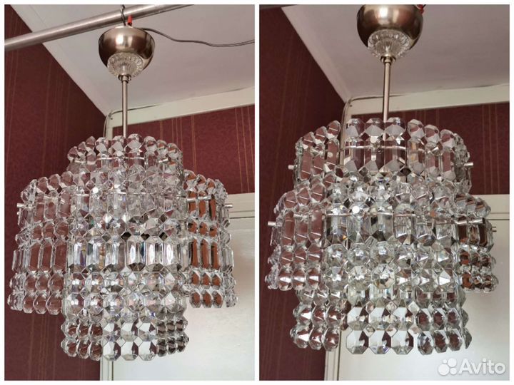Хрустальная люстра СССР