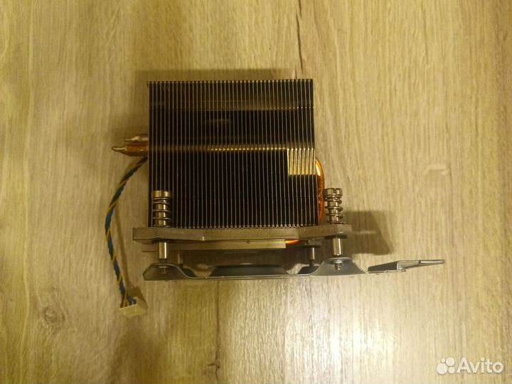 Кулер для процессора lga 775, low profile, медь