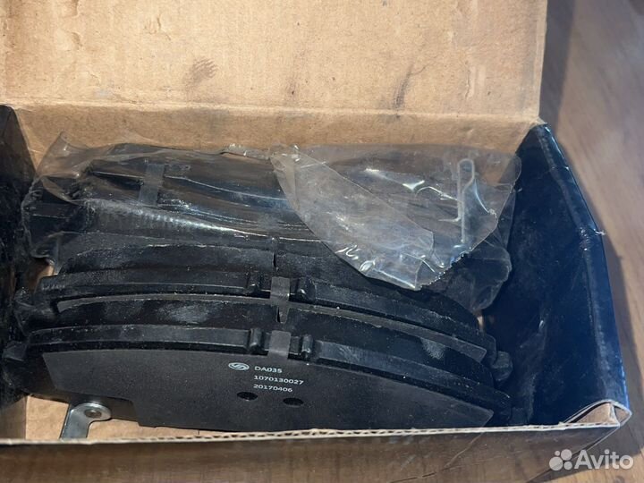 Колодки торм. перед. Honda civic VI (FD)