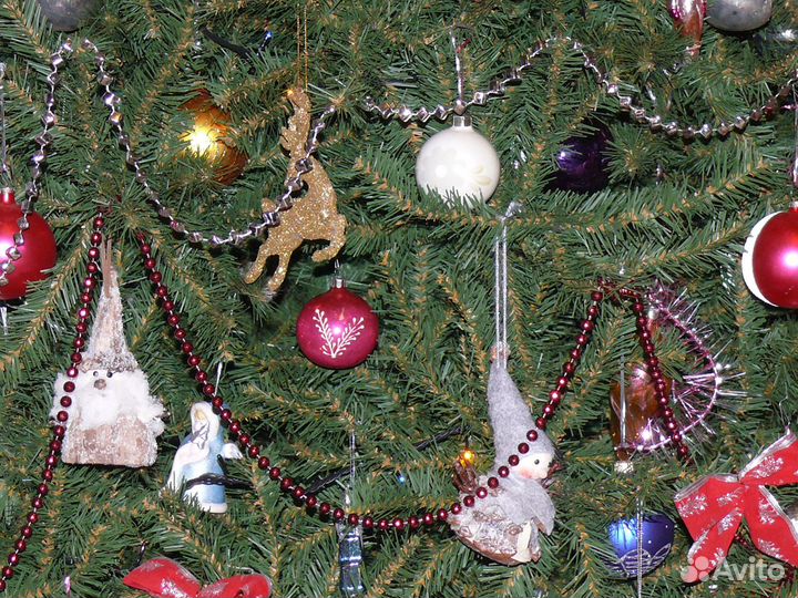 Ель искусственная peneri Аляска 2,1 м б/у