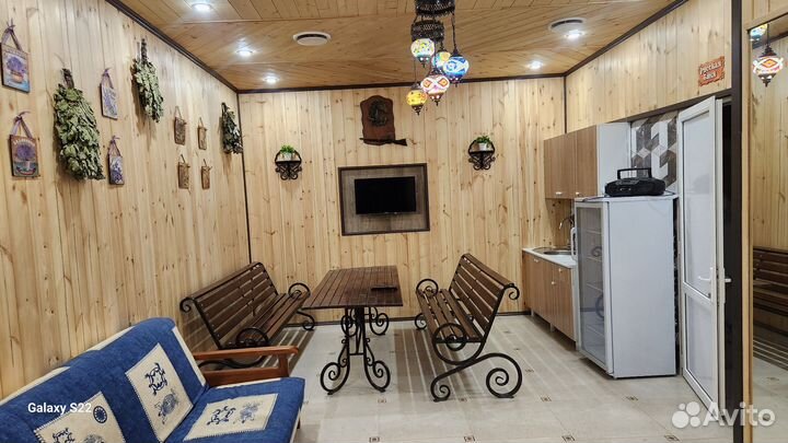 Семейная новая баня с горячим бассейном и Купелью