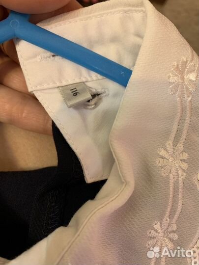 Школьное платье для девочки на рост 116