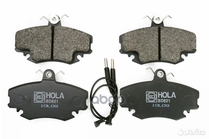 Колодки тормозные дисковые BD821 hola