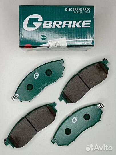 Тормозные колодки передние G-brake