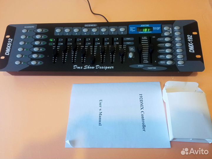 Контроллер для прожекторов DMX 512 новый