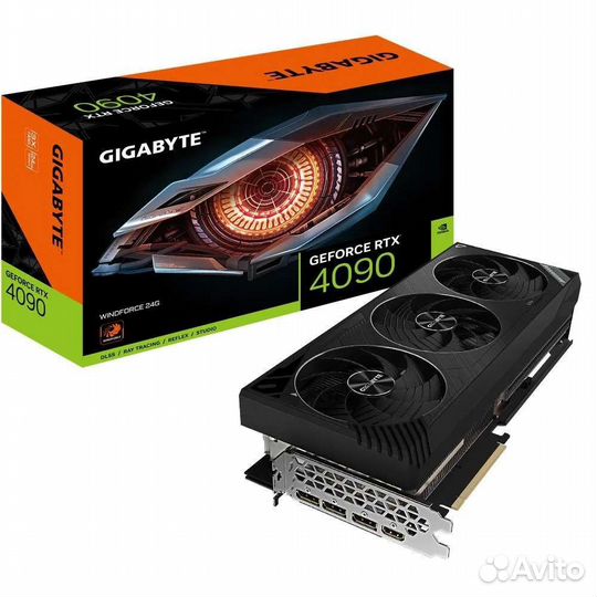 Видеокарта Gigabyte RTX 4090 windforce