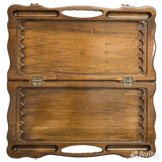 Нарды и шашки резные Московский Георгий Победоносец 61 х 64 см бук Армения 62711