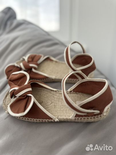 Эспадрильи детские zara босоножки