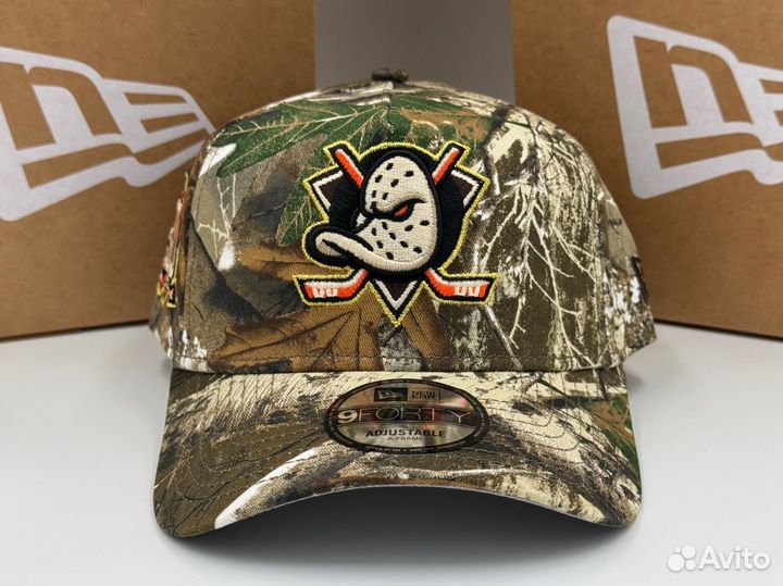 Бейсболка New Era A-Frame Anaheim Ducks Realtree