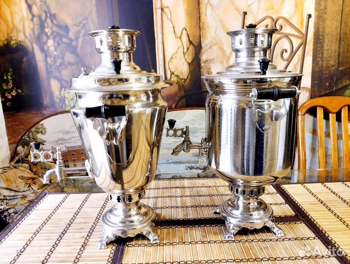 Самовары жаровые в состоянии новых