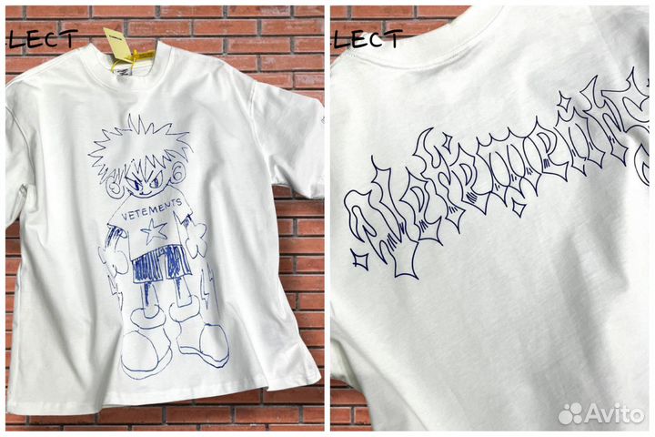 Vetements женская футболка