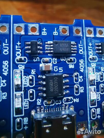 Плата заряда аккумулятора 18650 TP 4056 Type-c