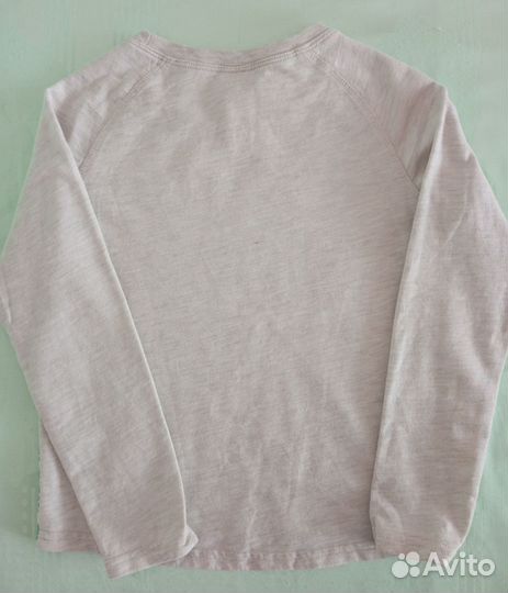 Лонгслив для девочки, рост 122
