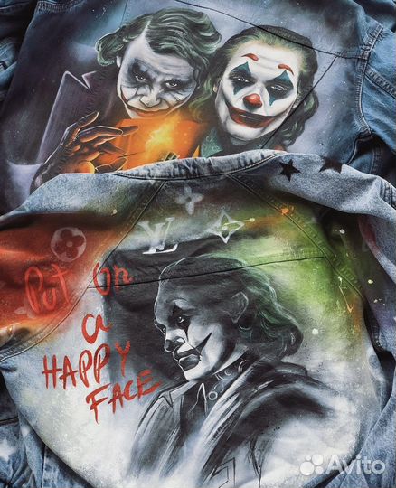 Роспись одежды и обуви на заказ