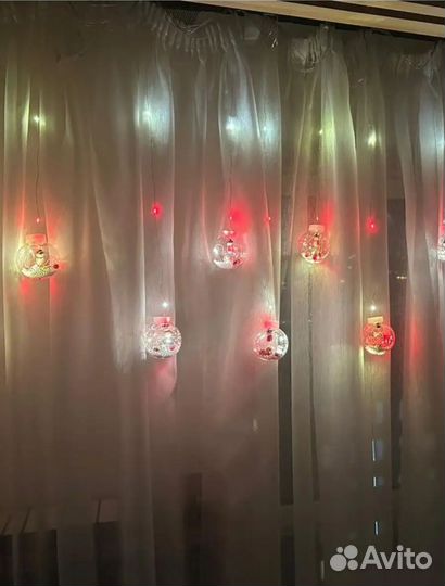 Гирлянда новогодняя на окно