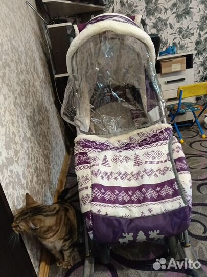 Санки коляска