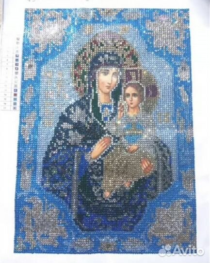 Икона Богородица с младенцем