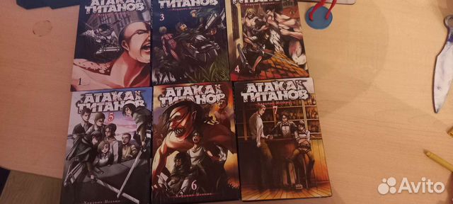 Манга по атаке титанов