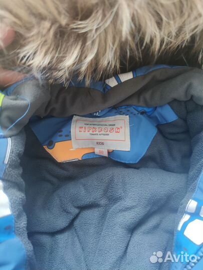Детский зимний комбинезон на мальчика