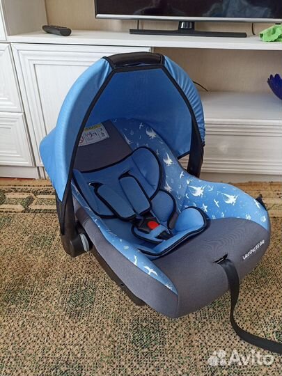 Автолюлька детское кресло 0+