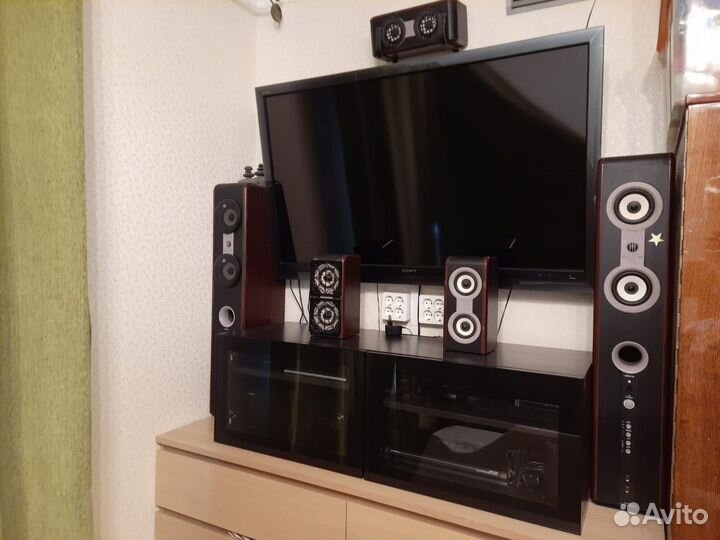 Продаю акустику (колонки, усилитель, саб)