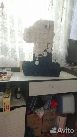 Цифра 1 на годик мальчику