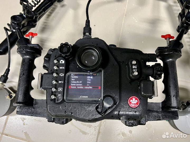 Подводный бокс Aquatica с Canon 5D Mark II