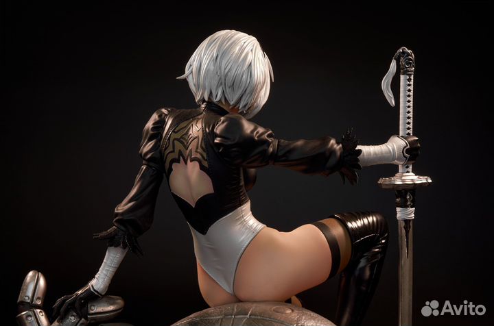 Коллекционная фигурка 2B Nier Automata 3Д печать