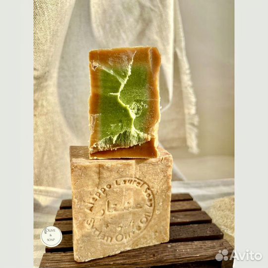 Алеппское мыло Ashtar/Сирия —22 Лаврового масла