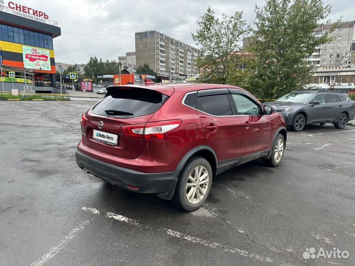 Nissan Qashqai 2.0 CVT, 2018, 188 000 км