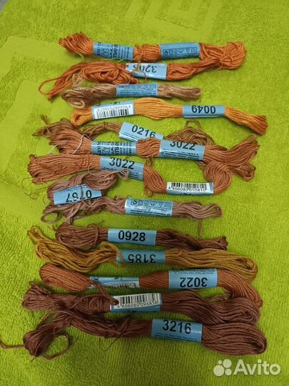 Нитки мулине гамма