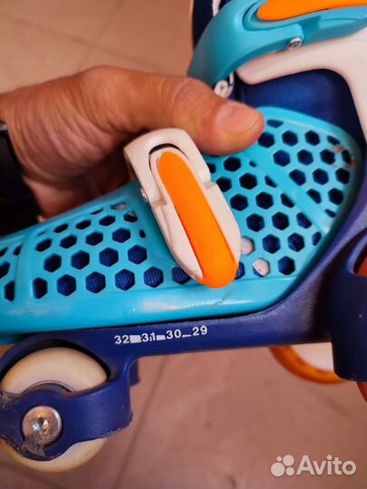 Детские ролики с защитой