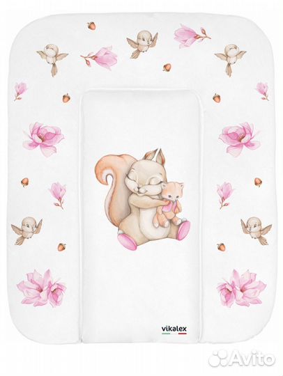 Пеленальный матрас Vikalex Белочка 5871 см