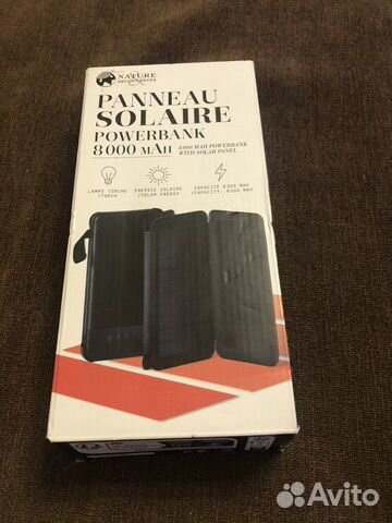 Powerbank солнечное