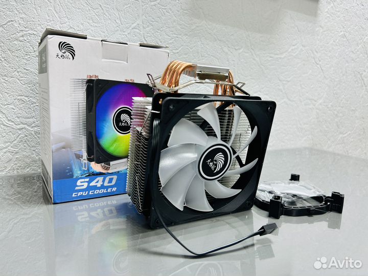 Башенный кулер 120мм 150W с подсветкой