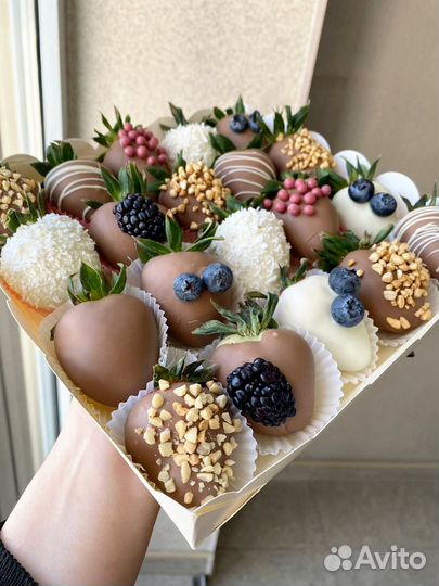 Клубника в шоколаде набор